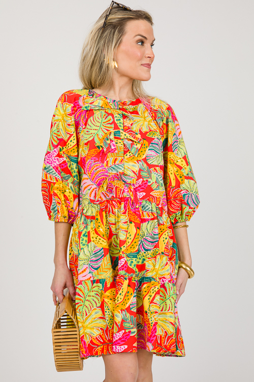 Tropical Bow Dress