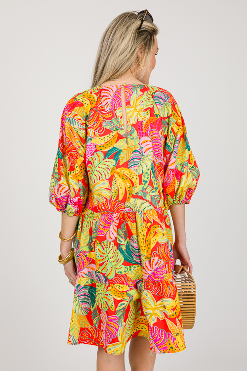 Tropical Bow Dress