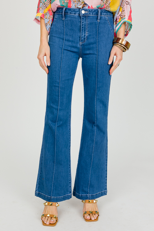 Center Seam Jeans, Dark Wash