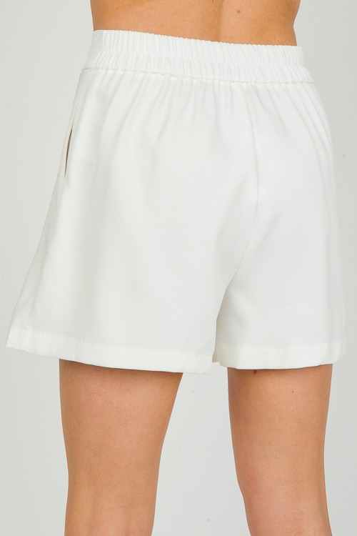 White Ivory Shorts