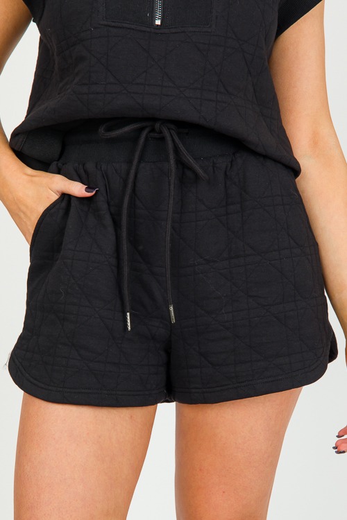 Quilted Shorts Set, Black - 0214-50.jpg