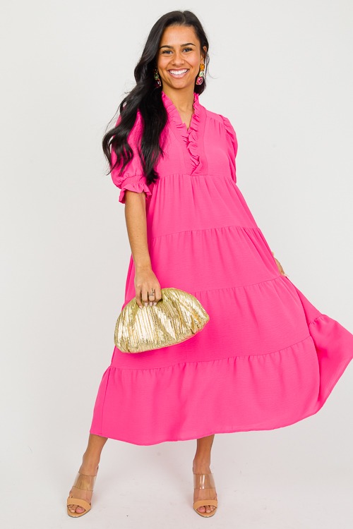 Cassidy Midi, Pink - New Arrivals - The Blue Door Boutique