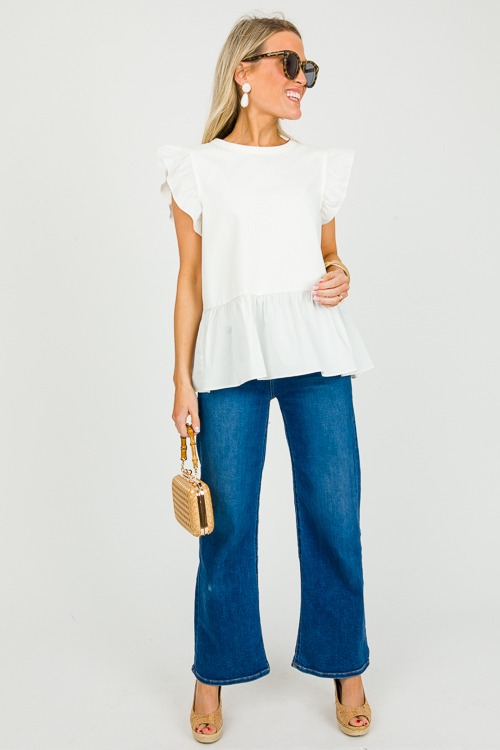 Hailey Poplin Knit Top, White - 0216-85h.jpg