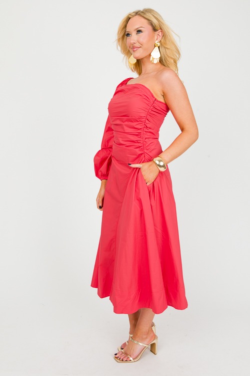 Single Sleeve Ruched Midi - 0219-7-Edit.jpg