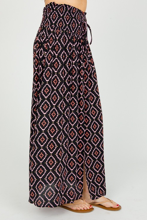 Medallion Maxi Skirt, Black - 0304-8.jpg