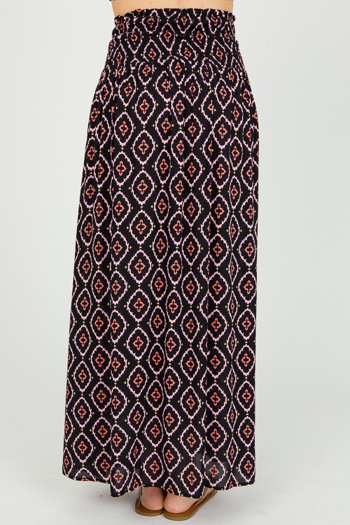 Medallion Maxi Skirt, Black - 0304-9.jpg