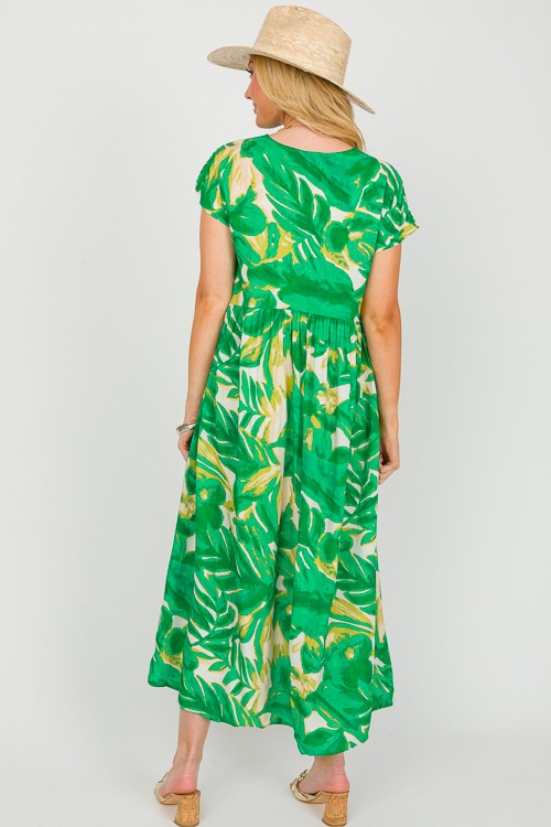 Printed Pintuck Midi, Green - 0305-27.jpg