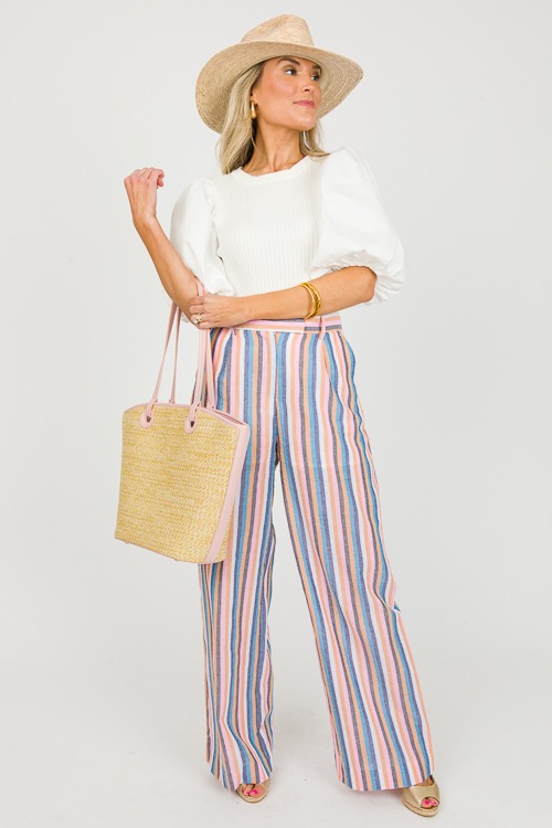 Camilla Stripe Pants, Pink/Blue - 0318-131.jpg