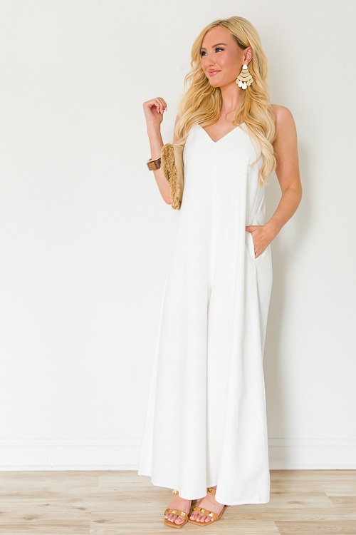 Wide Leg Jumpsuit, Off White - 0408-2h.jpg