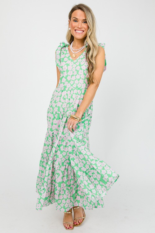 Bow Shoulder Floral Maxi, Pink - 0425-54.jpg