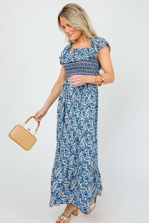 Off Shoulder Smock Maxi, Blue Floral - 0426-58.jpg