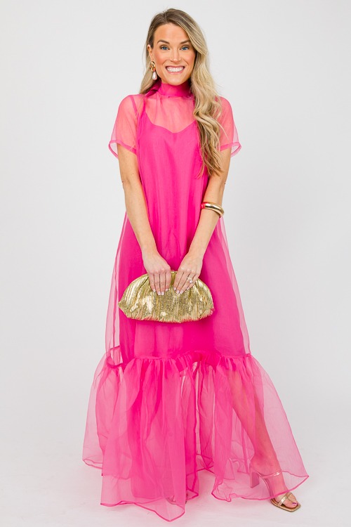 Karlie Organza Bow Maxi, Magenta - 0426-92p.jpg