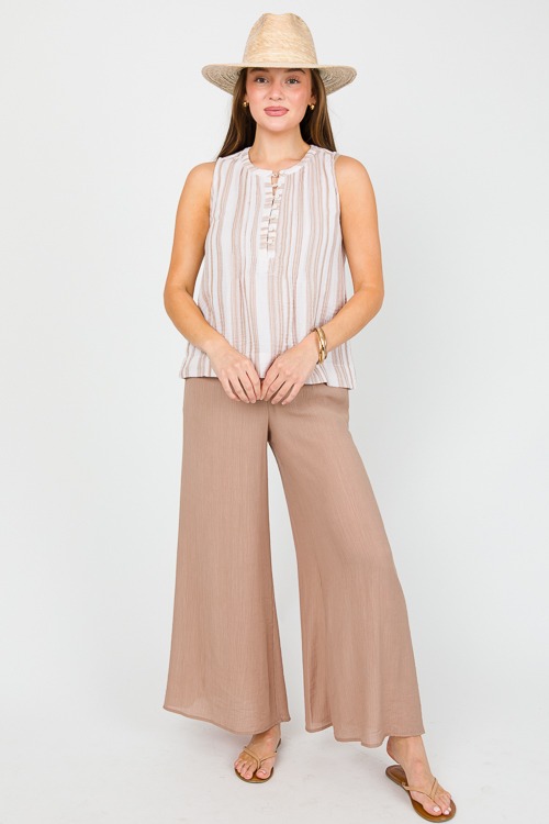 Gauze Button Tank, Mocha Stripe - 0429-65p.jpg