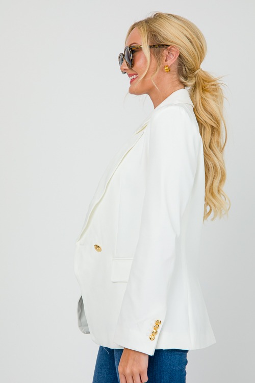 Gold Button Blazer, White - 0506-181.jpg