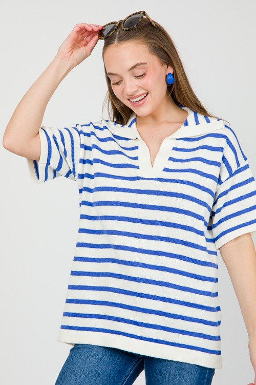 Short Sleeve Sweater, Blue Stri - 0508-77.jpg