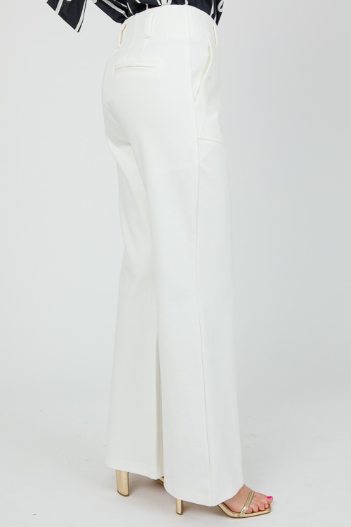 Ponte Flare Pants, Cream - 0509-112.jpg