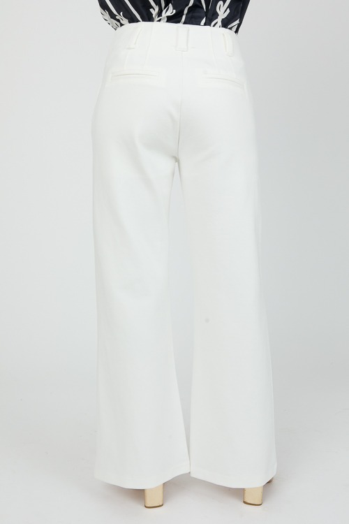 Ponte Flare Pants, Cream - 0509-113.jpg