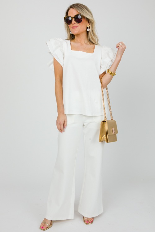 Ponte Flare Pants, Cream - 0509-114p.jpg