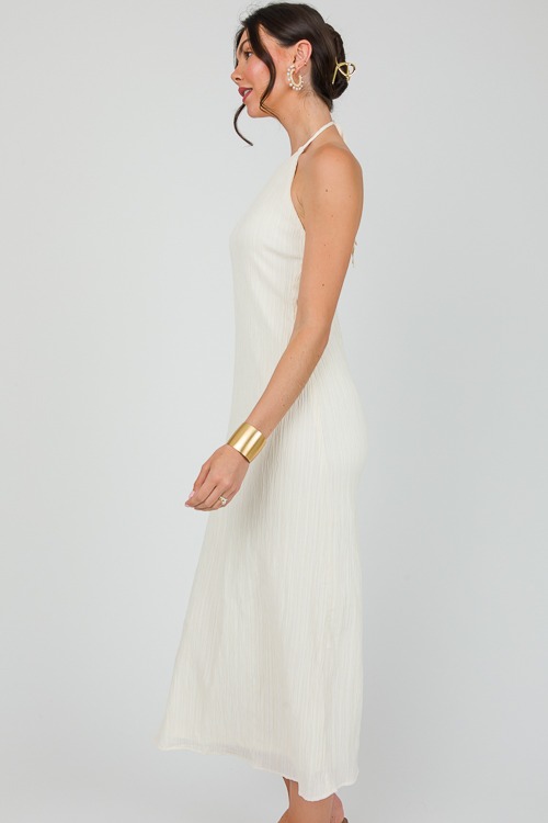 Textured Halter Maxi, Ivory - 0513-102.jpg