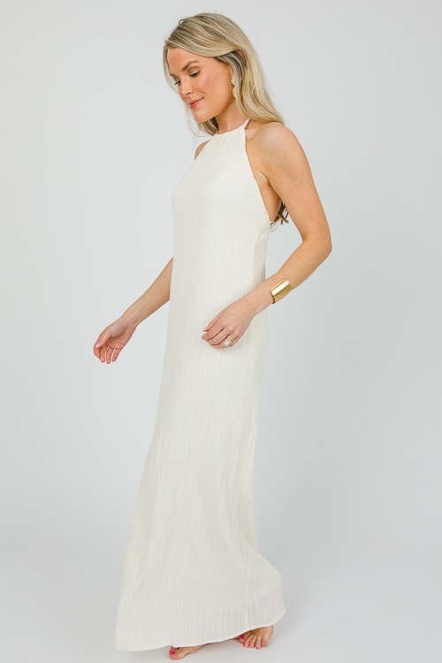 Textured Halter Maxi, Ivory - 0513-107.jpg