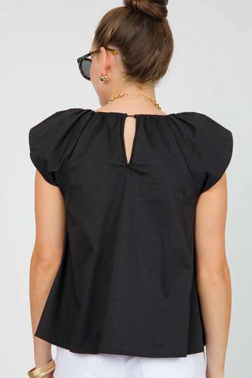 Kay Poplin Top, Black - 0514-70.jpg