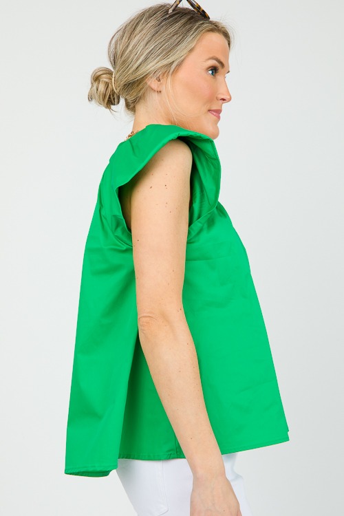 Kay Poplin Top, Green - 0514-74.jpg