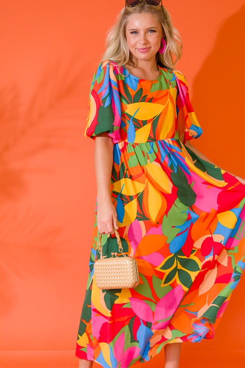 Abstract Leaf Maxi, Orange Green - 0517-354.jpg