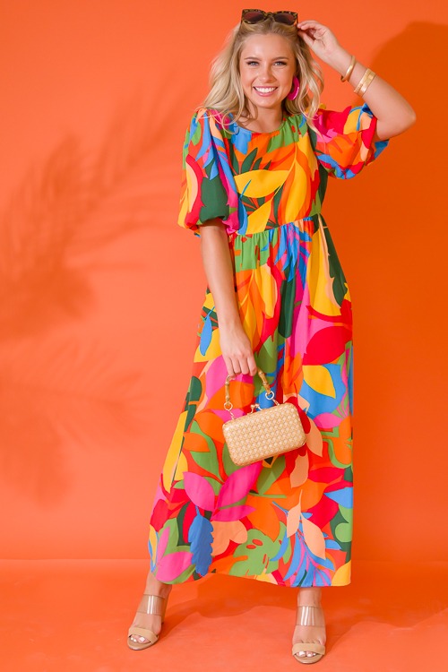 Abstract Leaf Maxi, Orange Green - 0517-355.jpg