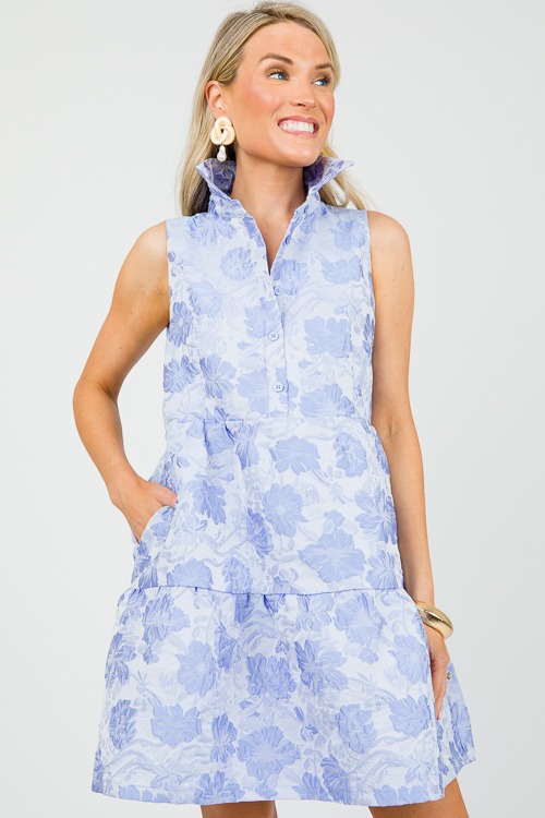 Brocade Floral Dress, Cornflower - 0521-18.jpg