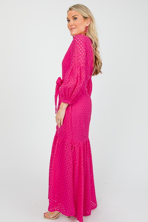 Eyelet Tie Waist Maxi, Magenta - 0522-29.jpg