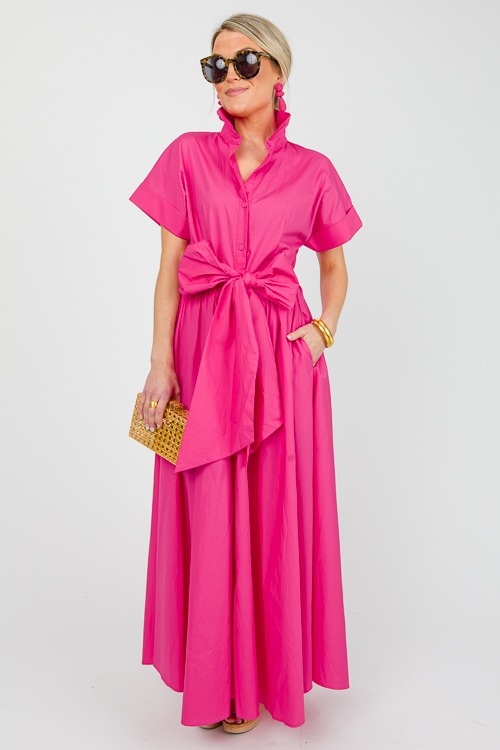 Fiona Tie Waist Maxi, Fuchsia - 0522-81.jpg