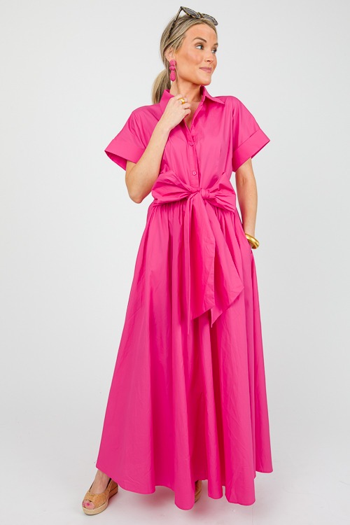 Fiona Tie Waist Maxi, Fuchsia - 0522-85.jpg