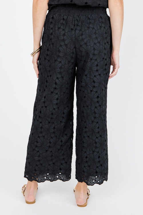 Eyelet Floral Pants, Black - 0603-118.jpg