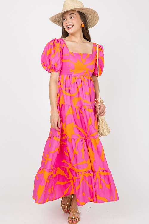 Brecklyn Maxi, Hot Pink/Orange - 0607-33p.jpg