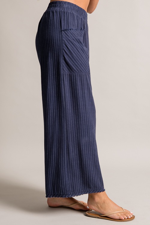 Frayed Pinstripe Pants, Navy - 0621-127.jpg