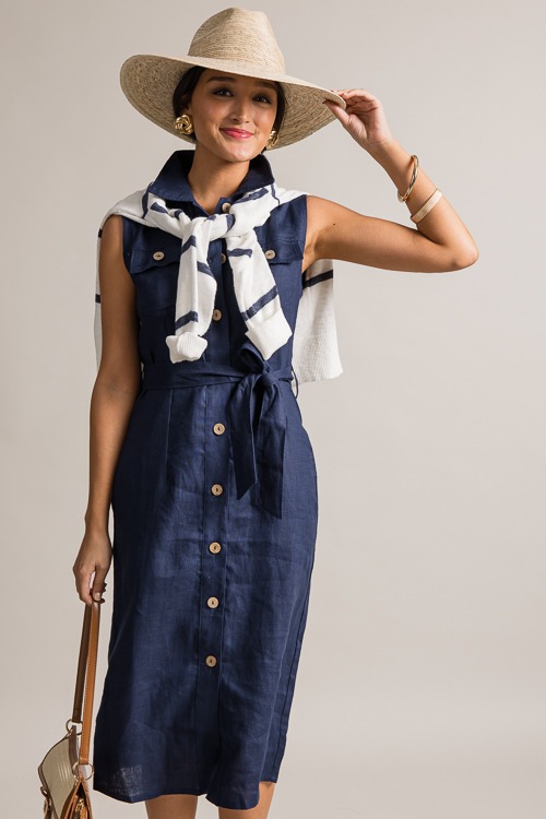 Jayla Button Up Midi, Navy - 0621-353p-Edit.jpg