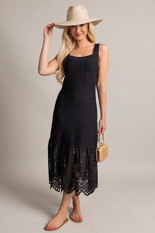 Knit Eyelet Hem Midi, Black - 0625-50p.jpg