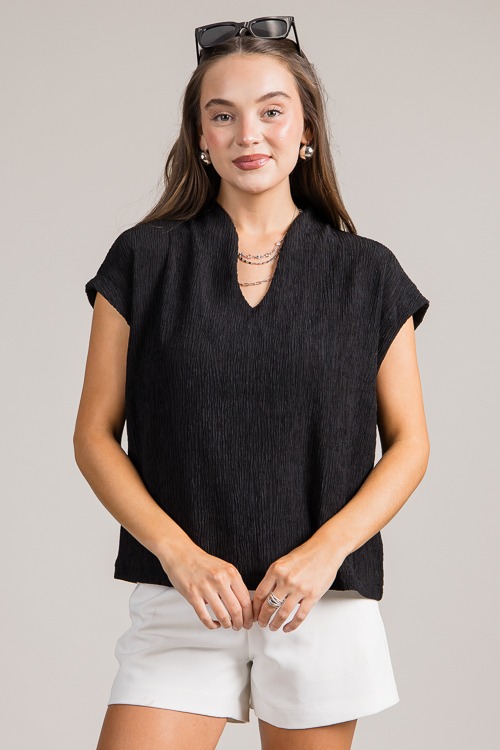 Benson Texture Top, Black - 0626-78p.jpg