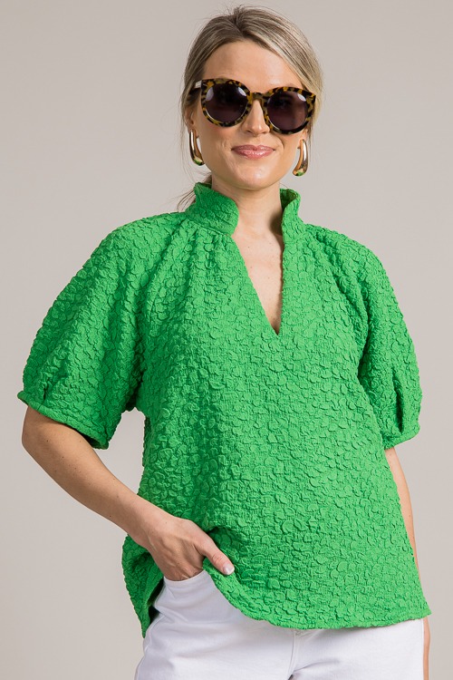 Julia Texture Top, Green - 0628-69p.jpg