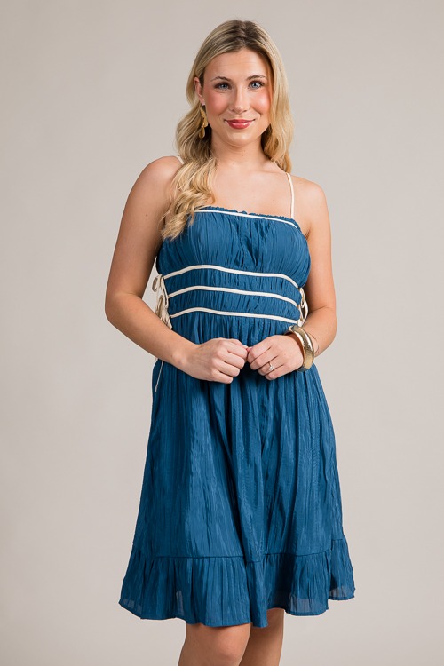 Tie Detail Dress, Marine Blue - 0708-46.jpg