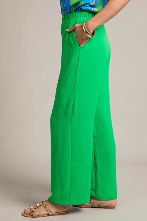 Anise Pull-On Pants, Kelly Green - 0709-8h.jpg