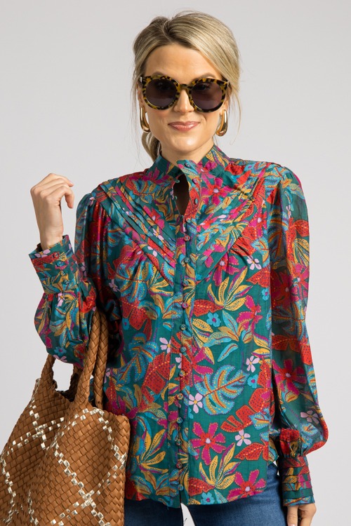 Skylar Printed Top, Teal Multi - 0904-107.jpg