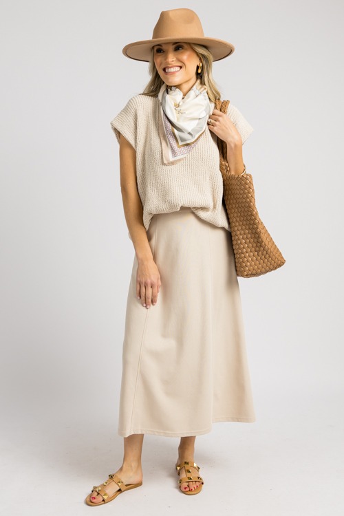 Jersey Knit Midi Skirt, Lt. Beige - 0904-152.jpg