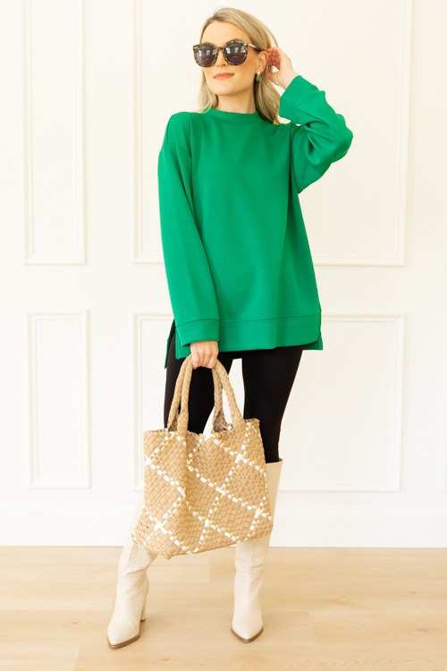 Rhett Soft Knit Top, Green - 0906-114.jpg