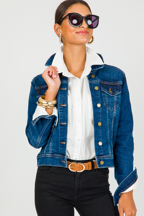 Classic Denim Jacket, Dark