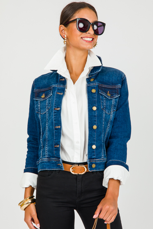 Classic Denim Jacket, Dark