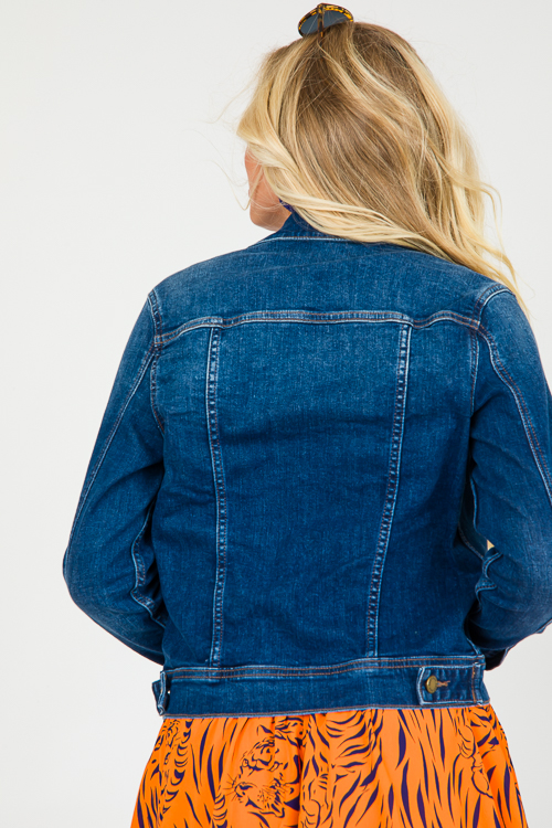 Classic Denim Jacket, Dark