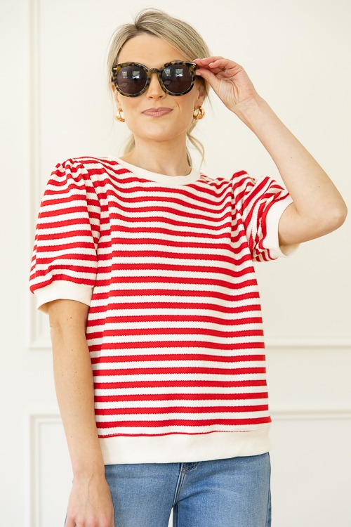 Corina Stripe Top, Red - 0906-93.jpg