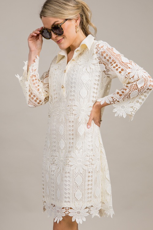 Lace Collared Dress, Cream - 0909-29.jpg