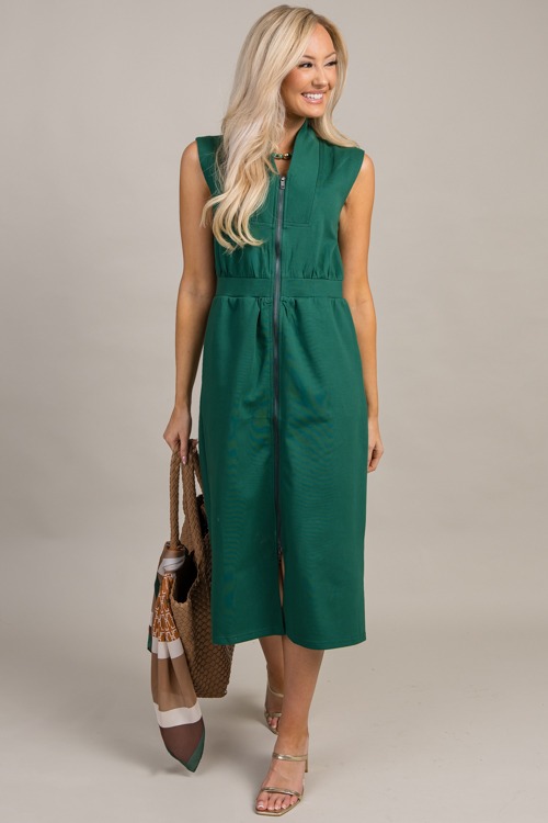 Zip Up Knit Midi, H. Green - 0911-98.jpg